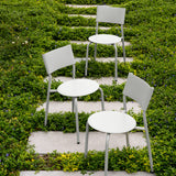 MIDI OUTDOOR CHAIR - LICHTGRIJS