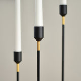 KAARSENHOUDER ZWART - 27 CM