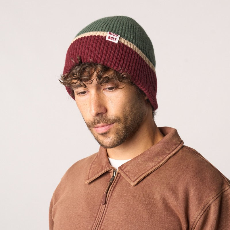 MUTS KAKI/BEIGE/BORDEAUX