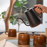 WATERKOKER MET ZWANENHALS - 1,2 LITER