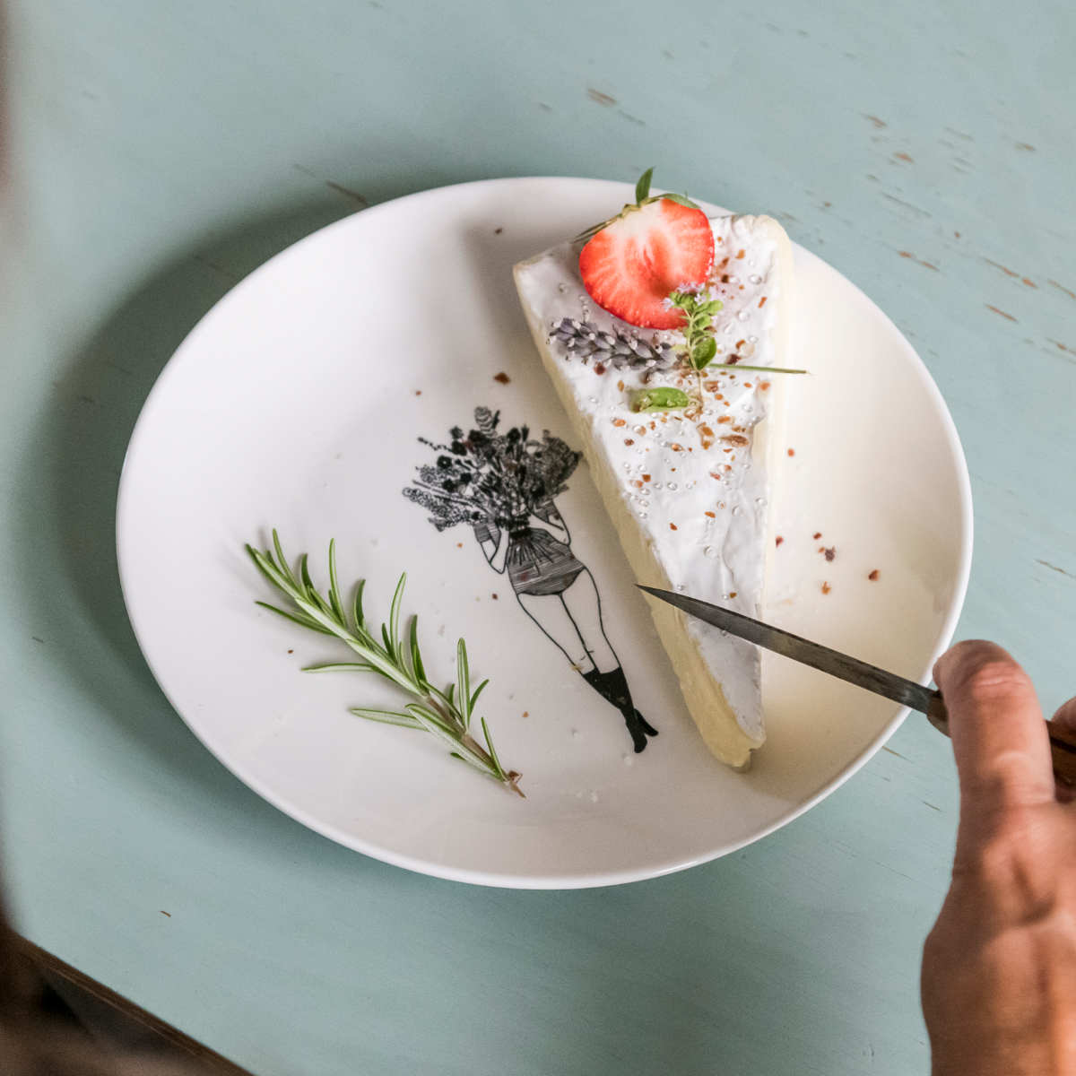 ONTBIJTBORD FLOWER GIRL