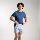 BOXERSHORT LIGHT BLUE STRIPES