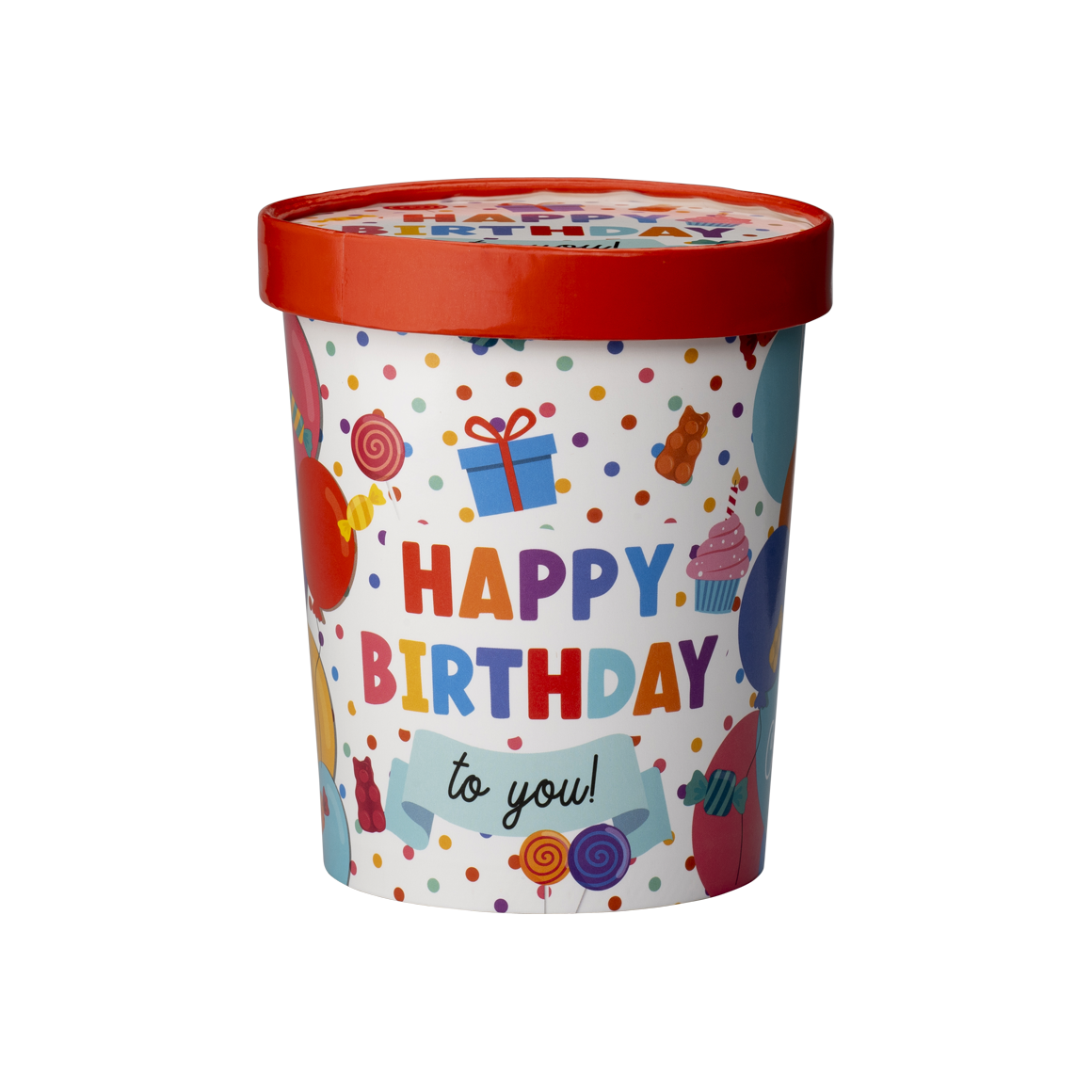 SNOEP BUCKET - HAPPY BIRTHDAY