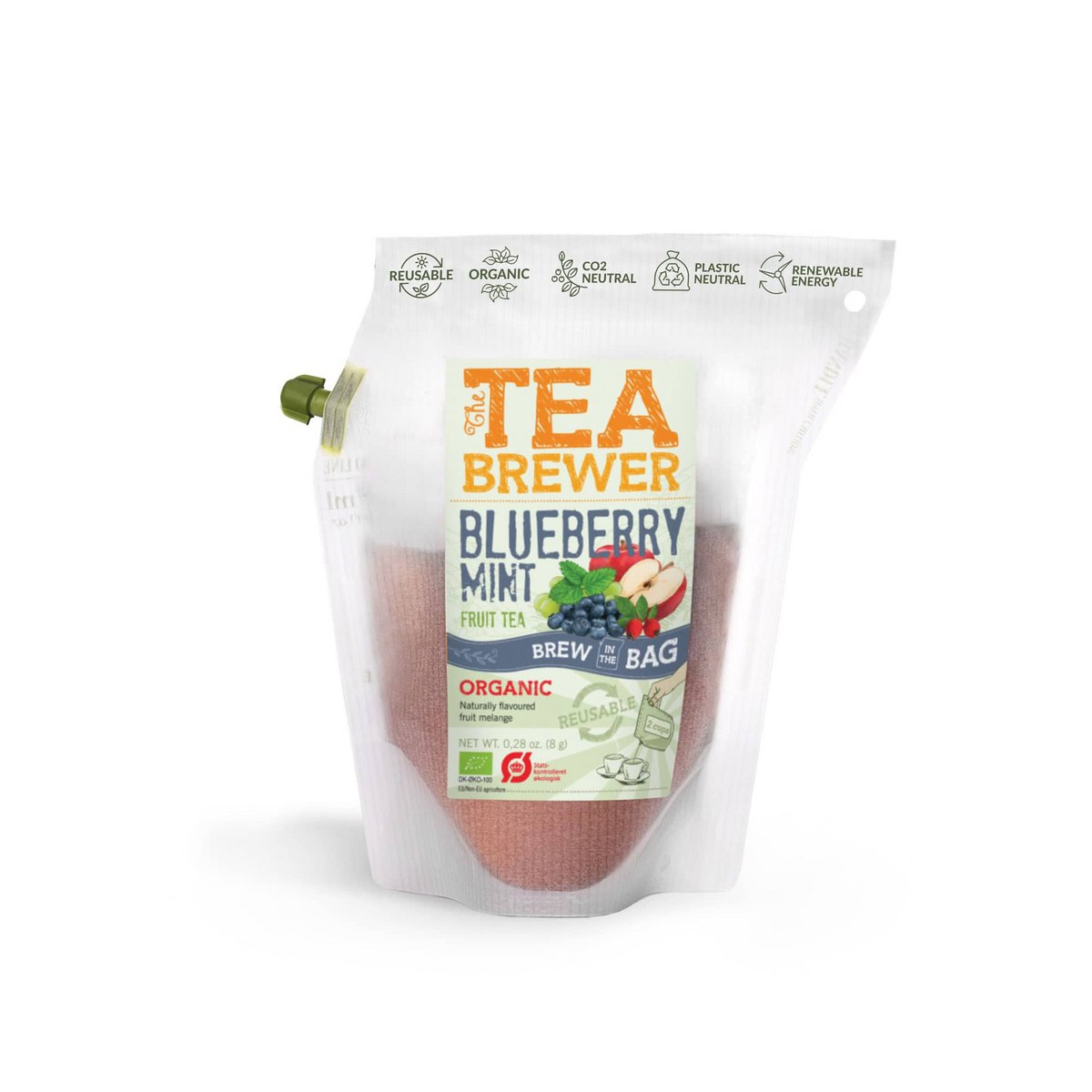 TEA BREWER - BLUEBERRY MUNT