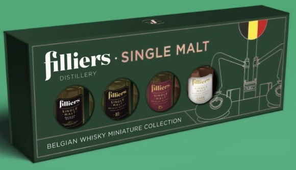 FILLIERS MINIATURES WHISKEY BOX