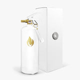 BRANDBLUSSER - WIT/GOUD