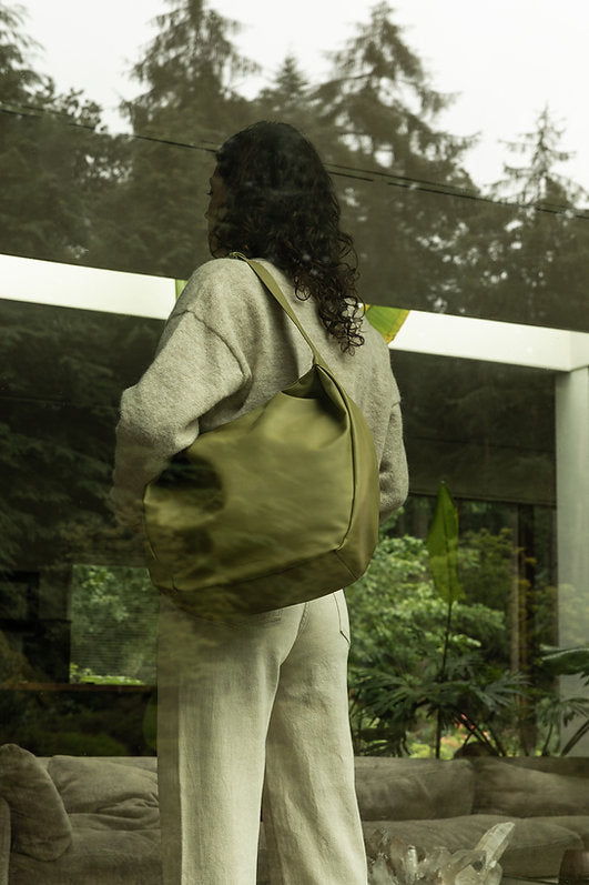 NARUMI SHOPPER - WILLOW GREEN