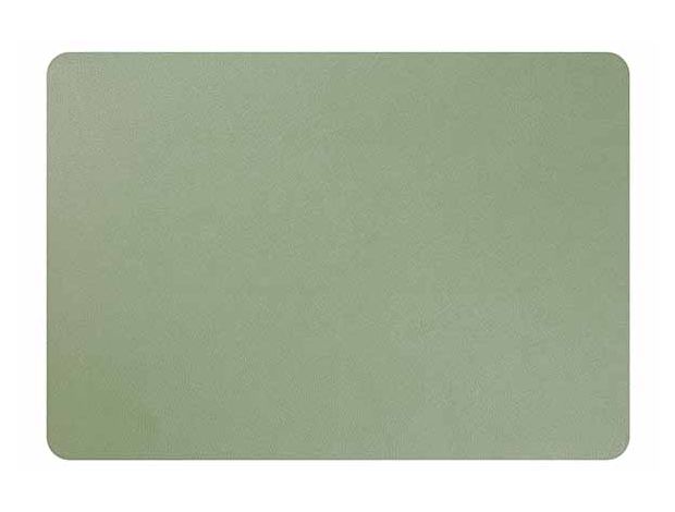 PLACEMAT LEDERLOOK - LICHTGROEN