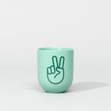 PEACE BEKER / GROEN