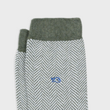 SOKKEN HERRINGBONE - LIGHTNING FOREST