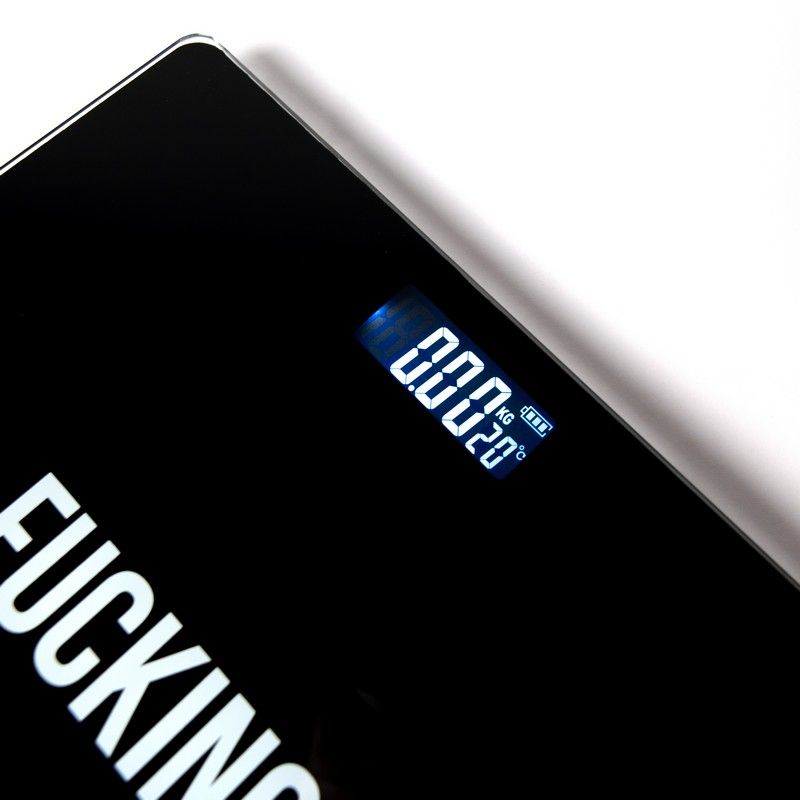 WEEGSCHAAL "FUCKING DIET"