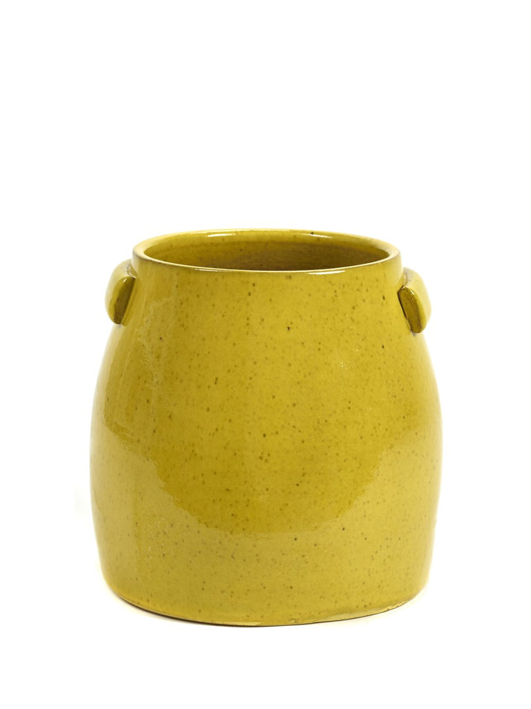 BLOEMPOT JARS GEEL - SMALL