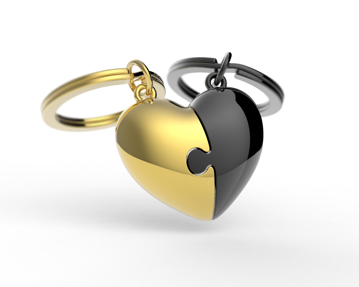 SLEUTELHANGER PUZZLE HEART