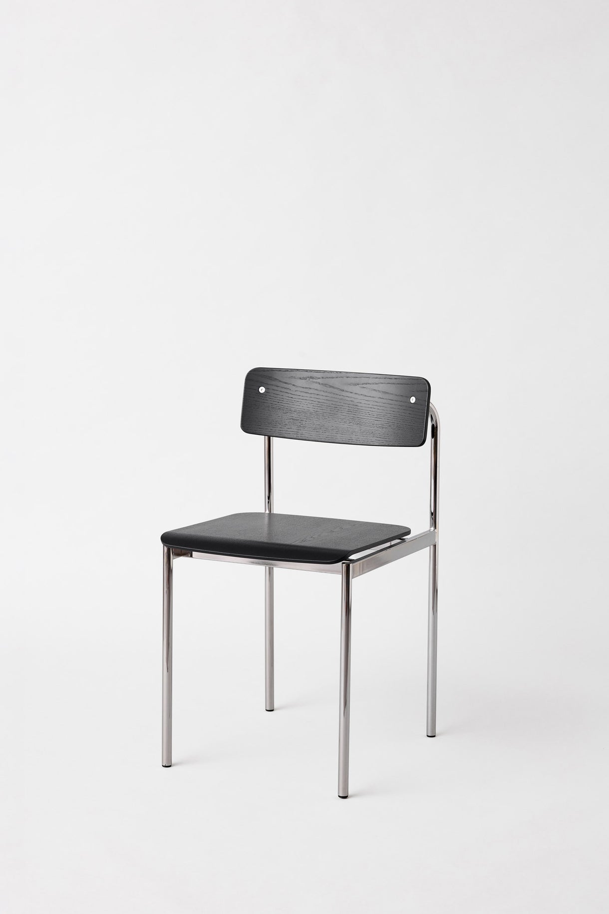 OFFSET CHAIR - CHROME FRAME