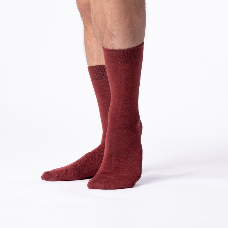 SOKKEN EFFEN BAMBOO - BURGUNDY
