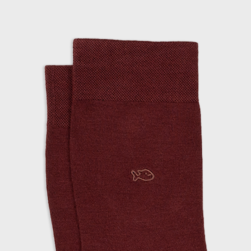 SOKKEN EFFEN BAMBOO - BURGUNDY