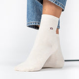 VROUWENSOKKEN - ECRU GLITTER