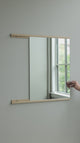 MIRROR WITH A SHELF