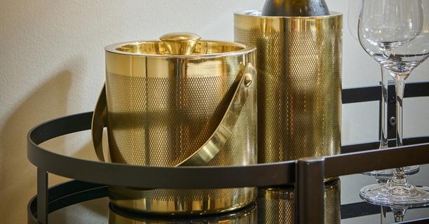 ICE BUCKET DIAMOND BAR - GOUD