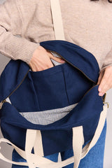 CHARLIE WEEKENDTAS - NAVY