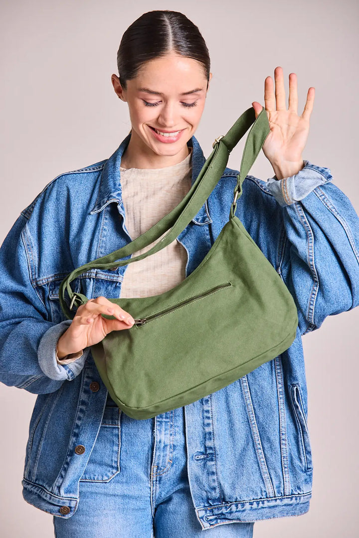 ROSA HANDTAS - OLIVE