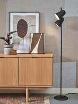 VLOERLAMP SALAMANCA / ZWART