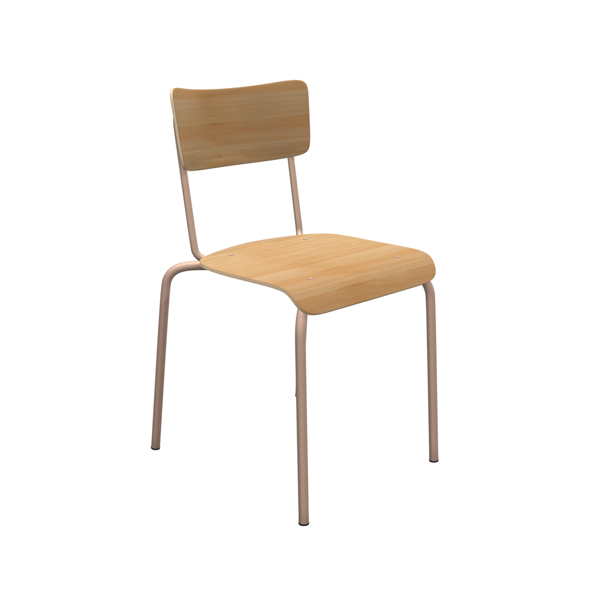 STOEL COLLEGE MET HOUTEN AFWERKING