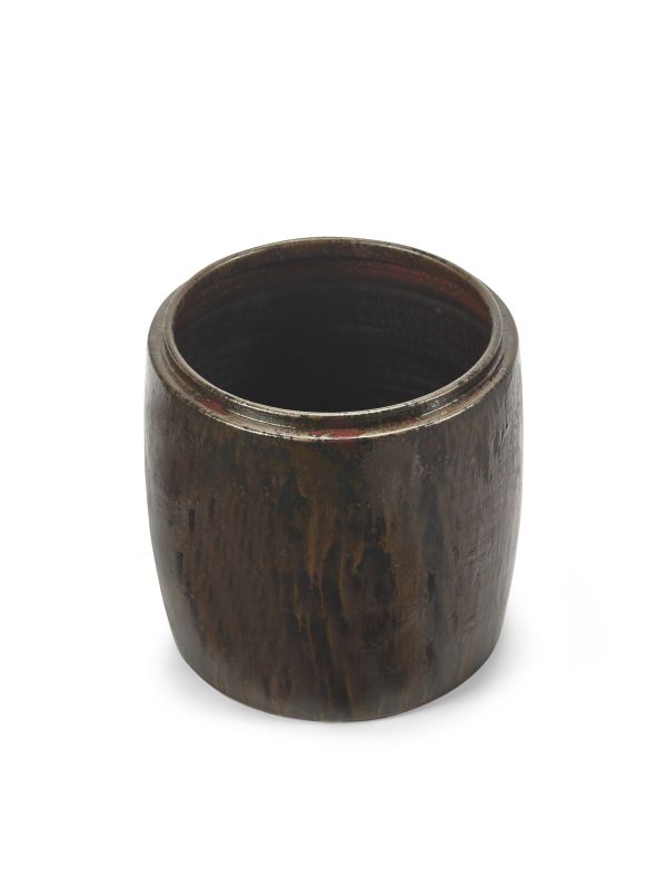 PLANTENPOT MYSTIQ DARK BROWN - MEDIUM