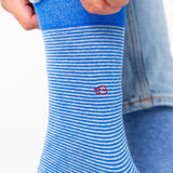 SOKKEN FINE STRIPES - ATLANTICA