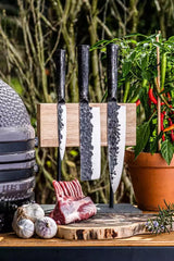 MAGNETISCH MESSENBLOK - EIK/NATUURSTEEN