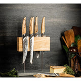 MAGNETISCH MESSENBLOK - EIK/NATUURSTEEN