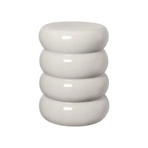 BIJZETTAFEL TORU ROND - LILY WHITE