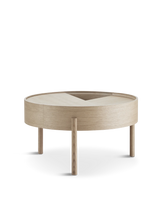 ARC SALONTAFEL - WHITE PIGMENTED LACQUERED OAK
