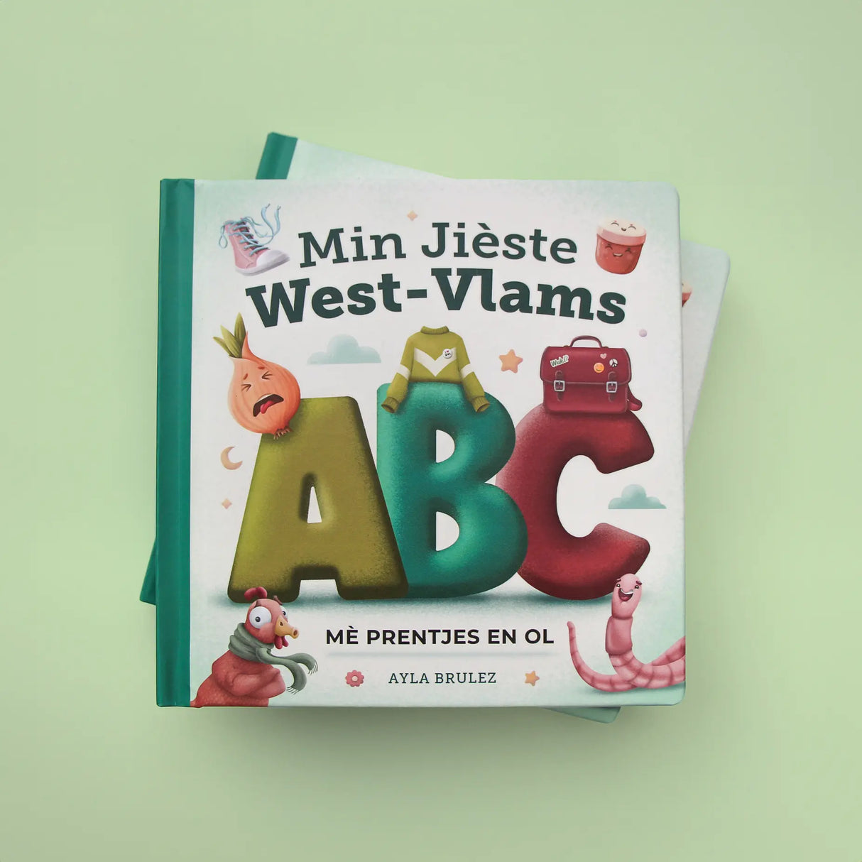 BOEK MIN JIESTE WEST-VLAMS ABC BOEK