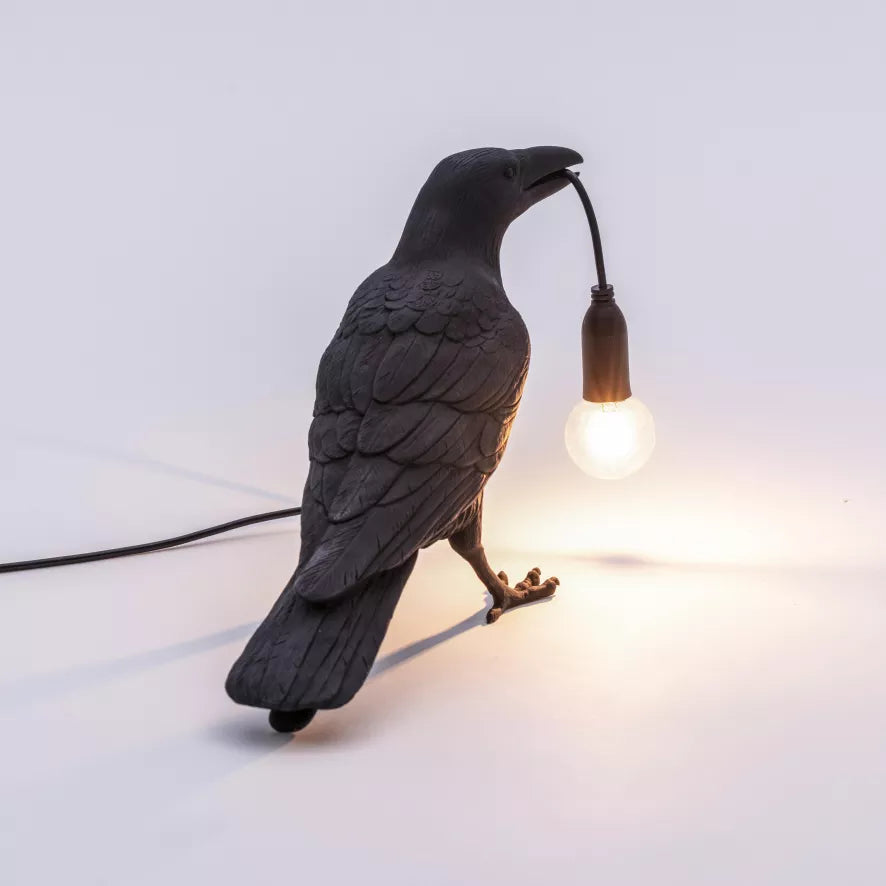 BIRD LAMP BLACK