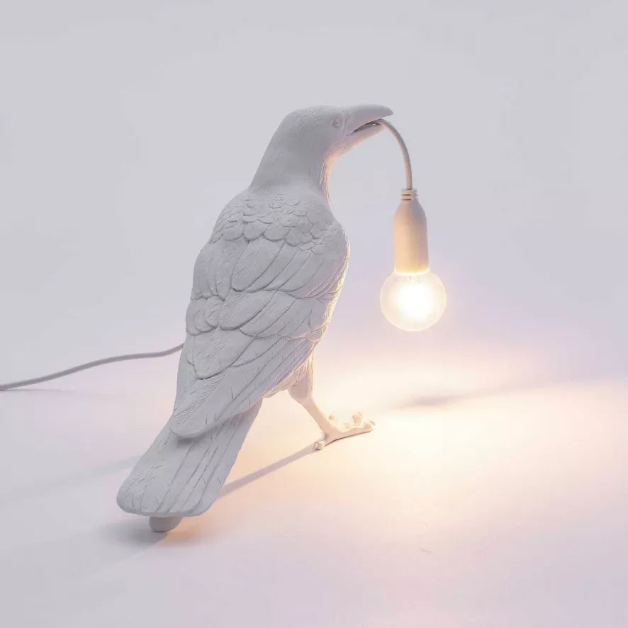 BIRD LAMP WHITE