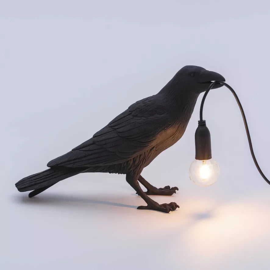 BIRD LAMP BLACK
