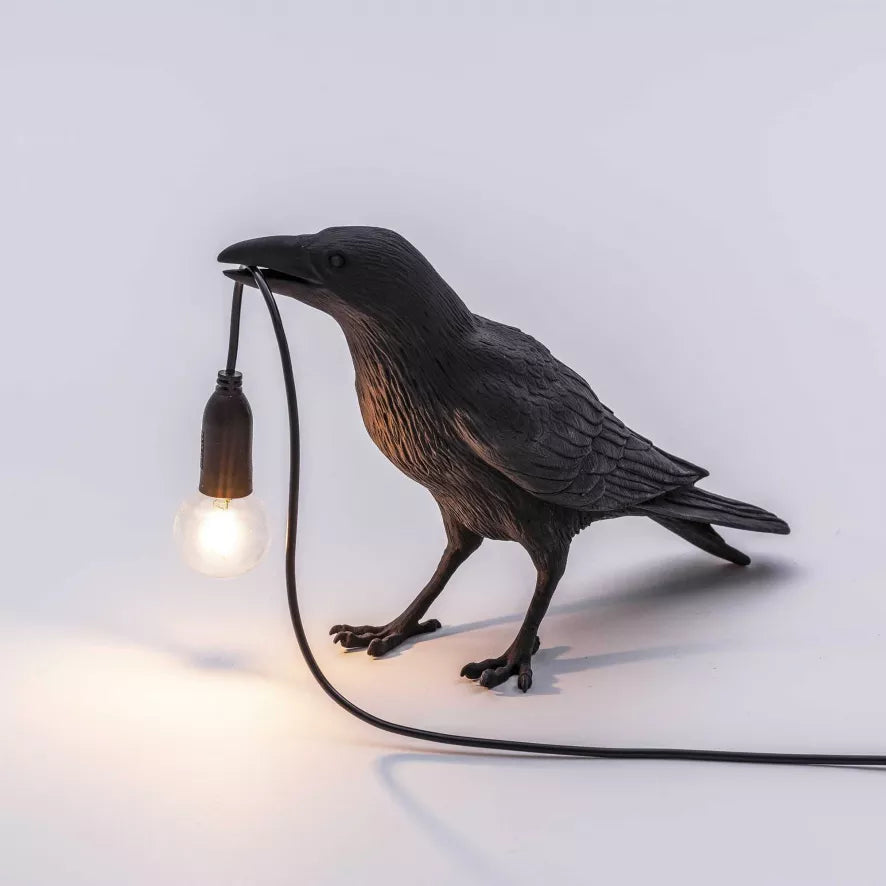 BIRD LAMP BLACK