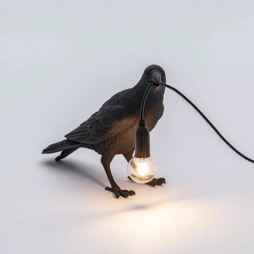 BIRD LAMP BLACK