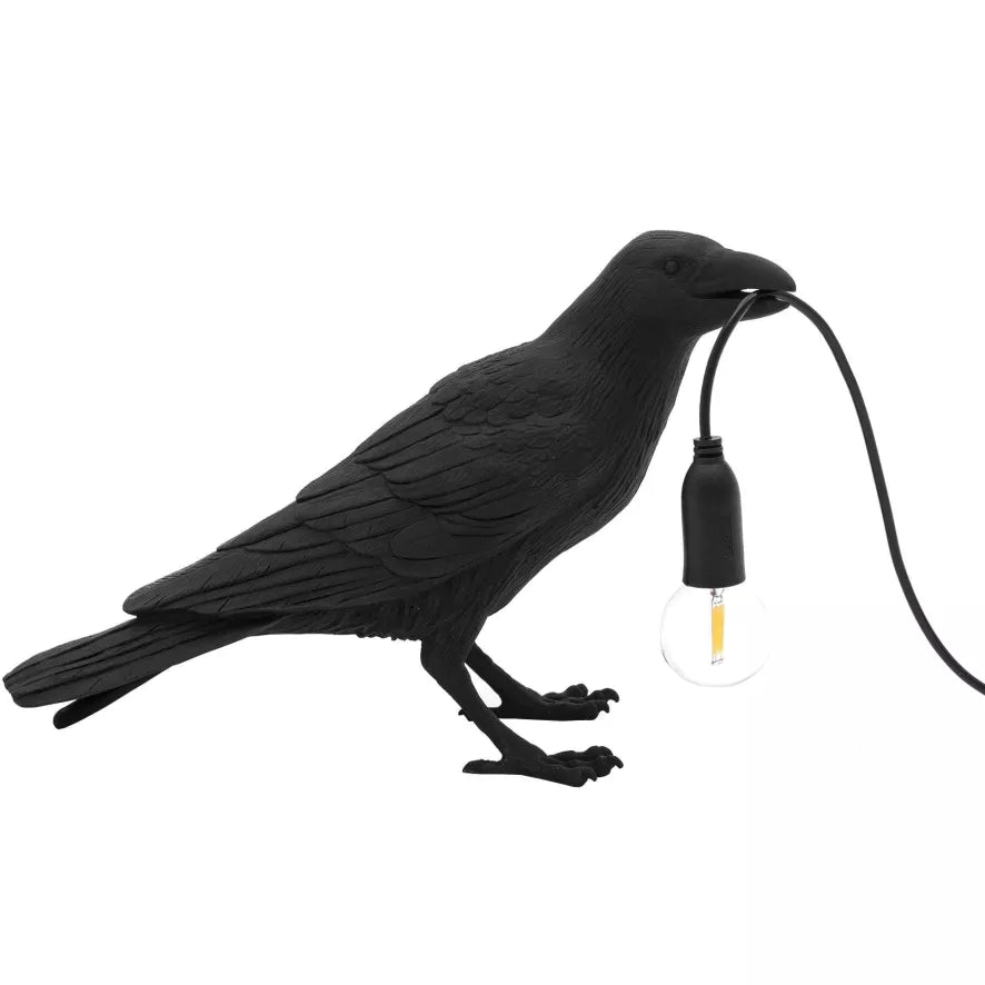 BIRD LAMP BLACK