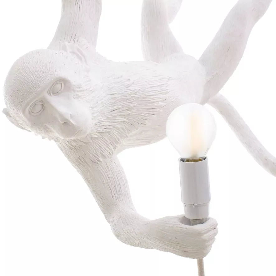 MONKEY SWING HANG LAMP - WIT