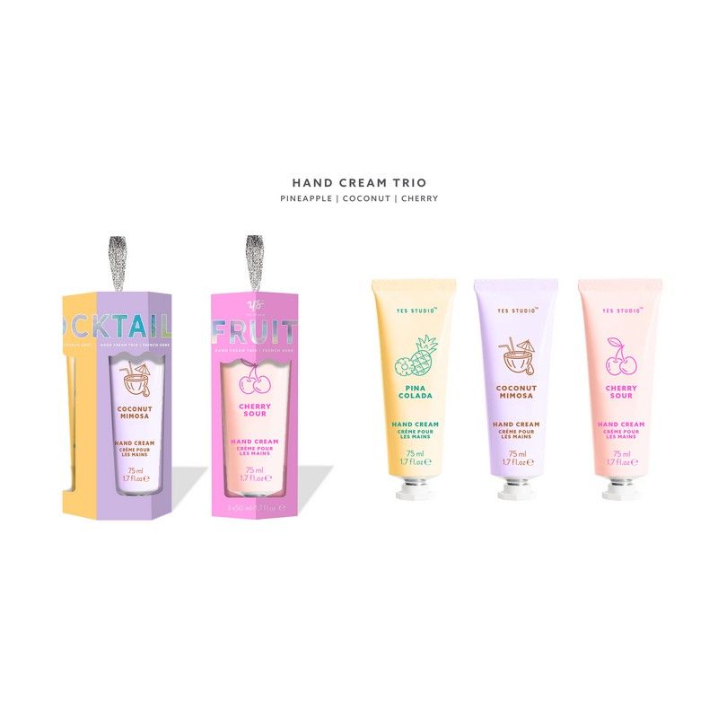 FRUITY COCKTAIL HAND CREAM TRIO