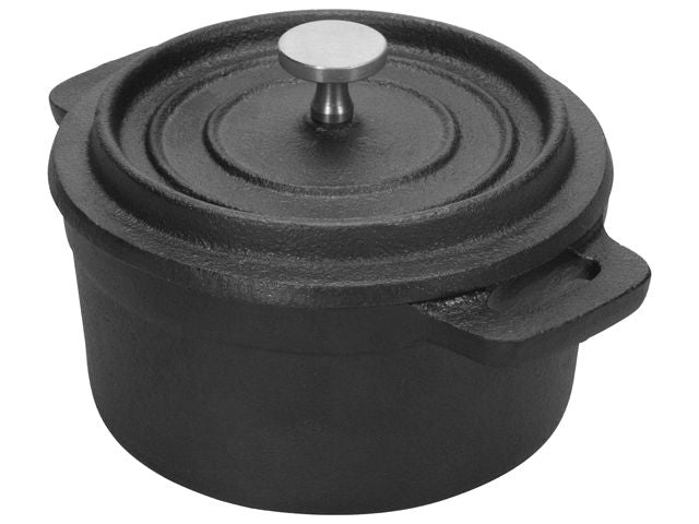 ZWART GIETIJZEREN COCOTTE