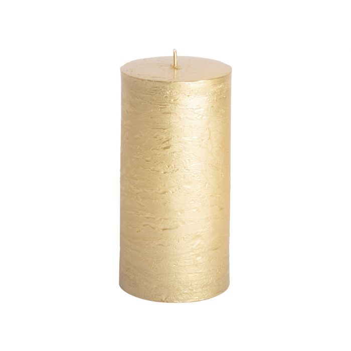 RUSTIEKE KAARS GOUD - MEDIUM