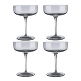 SET 4 CHAMPAGNE GLAZEN FUUM