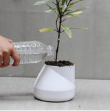 HILL BLOEMPOT LARGE - WIT