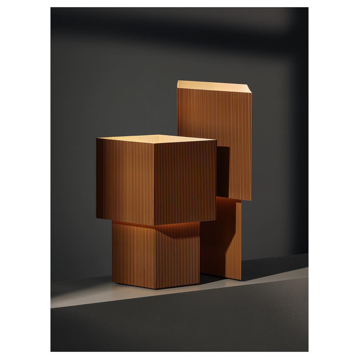 ROMB TAFELLAMP - CUMIN