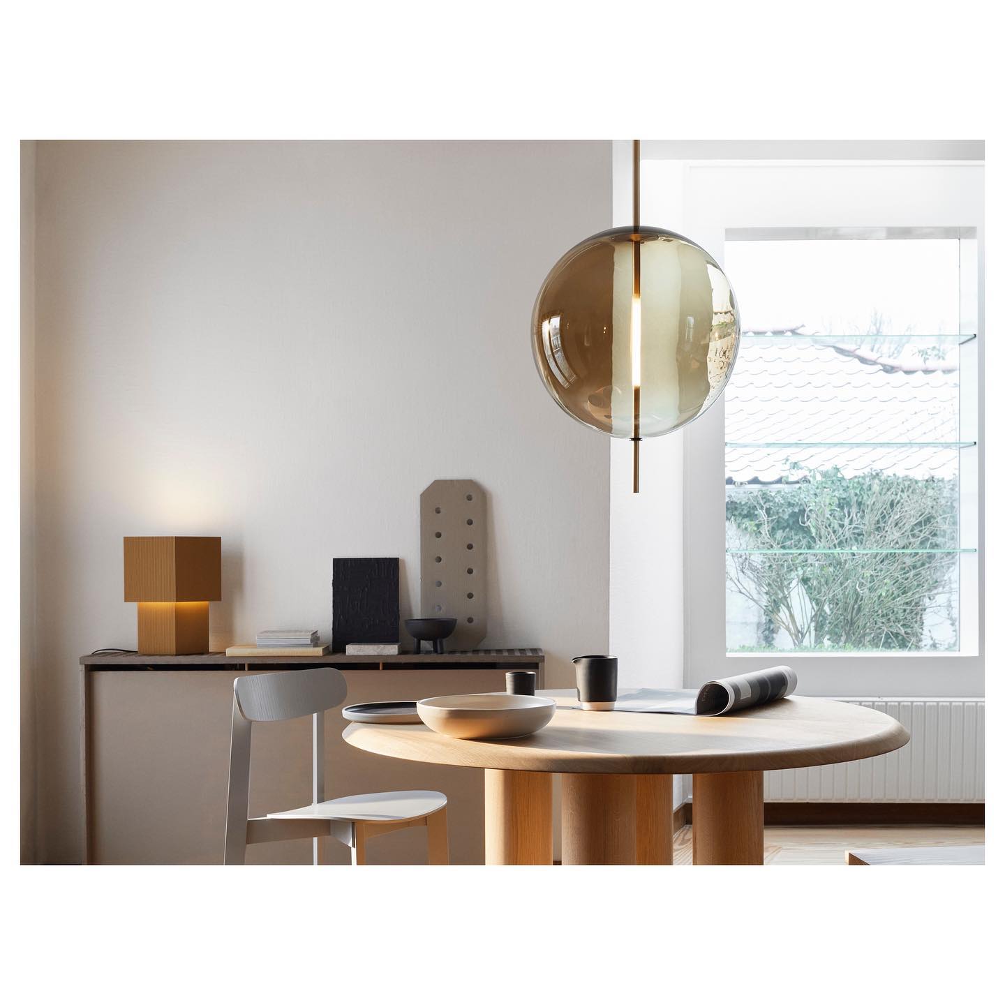 ROMB TAFELLAMP - CUMIN