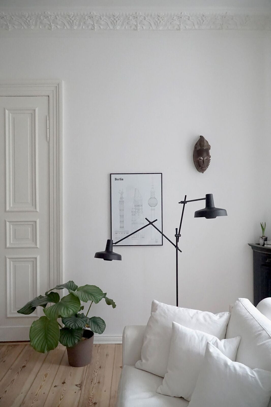 ARIGATO - dubbel staande lamp