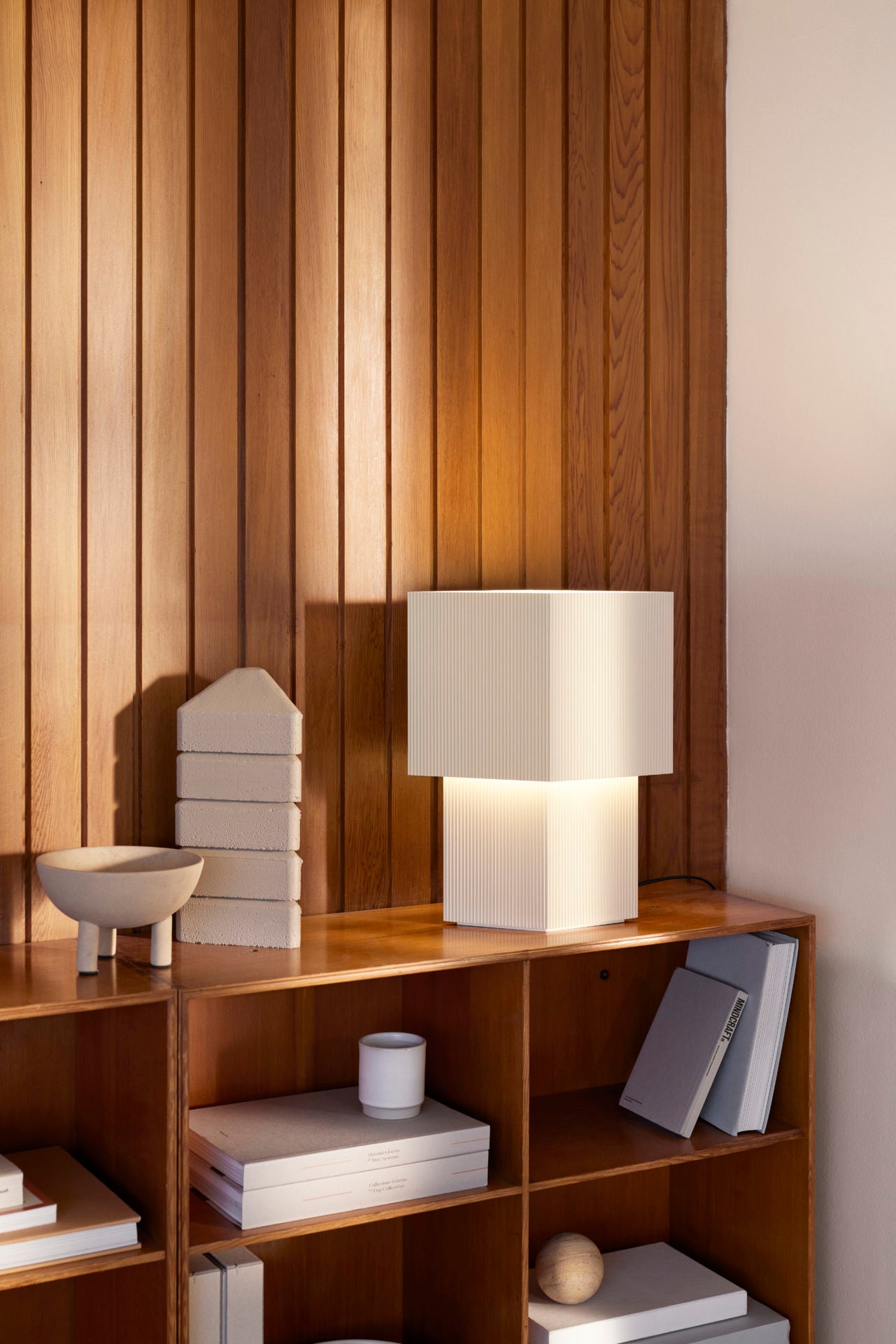 ROMB TAFELLAMP - COTTON